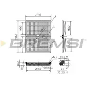 Bremsi Luftfilter FA0553