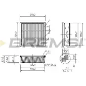 Bremsi Luftfilter FA0563