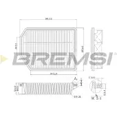 Bremsi Luftfilter FA1189