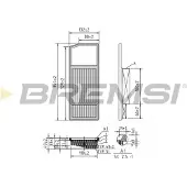 Bremsi Luftfilter FA0207