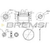 Bremsi Kraftstofffilter FE0342