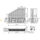 Bremsi Luftfilter FA1228