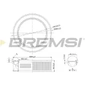 Bremsi Luftfilter FA2072