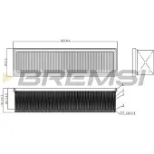 Bremsi Luftfilter FA1083