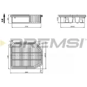 Bremsi Luftfilter FA1089