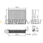 Bremsi Luftfilter FA0551
