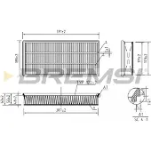 Bremsi Luftfilter FA1240