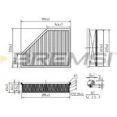 Bremsi Luftfilter FA0623