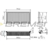 Bremsi Luftfilter FA1369