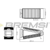Bremsi Luftfilter FA0589