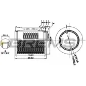 Bremsi Luftfilter FA1260