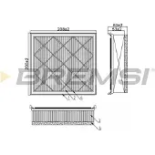 Bremsi Luftfilter FA0582