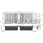Bremsi Luftfilter FA0554