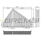 Bremsi Luftfilter FA2625