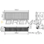 Bremsi Luftfilter FA1234