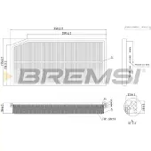 Bremsi Luftfilter FA1124