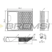 Bremsi Luftfilter FA0641