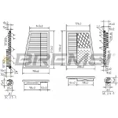Bremsi Luftfilter FA0536