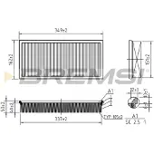 Bremsi Luftfilter FA1084