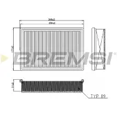 Bremsi Luftfilter FA2590