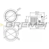 Bremsi Luftfilter FA2347