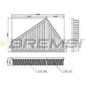 Bremsi Luftfilter FA2624