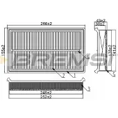 Bremsi Luftfilter FA1112