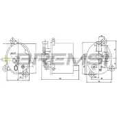 Bremsi Kraftstofffilter FE0781