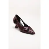 Forever & Always Sidal Kitten Heel Leder-Pumps (Damen)