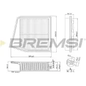 Bremsi Luftfilter FA1047