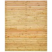 GartenLand Rhombuszaun SALZBURG 149x180 cm Holzzaun Lärche PEFC