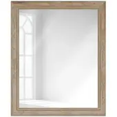 MendeFrames H660 Wandspiegel Shabby-Chic natur 50x100 cm