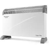 Orbegozo CVT 3400, Radiator/fan, Flur, Wand, Weiß, Leiter, 2000 W, 750 W