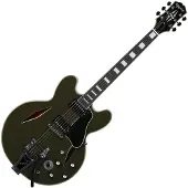 Epiphone Shinichi Ubukata ES-355 Custom Bigsby Olive Drab