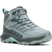 Merrell Wanderschuhe Speed Strike 2 Mid Gtx Damen Monument-Schuhgröße 39