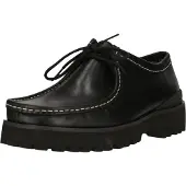 Clarks Originals Schnürschuhe Wallabee Yukoner mit XL EXTRALIGHT-Absatzsohle 1216 Black Leather 41