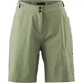 Gonso Fahrradhose "Adventure Shorts W" Damen Radhose mit einknöpfbarer Radunterhose mit Sitzpolster