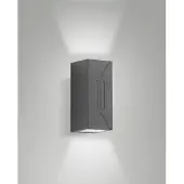 FABAS LUCE LULY DARK GREY LED Wandleuchte 6W warmweiß Dunkel Grau 6561-22-794