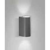 FABAS LUCE HELI DARK GREY LED Wandleuchte 12W warmweiß Dunkel Grau 6559-26-294