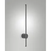 FABAS LUCE CLIP DARK GREY LED Wandleuchte 12W warmweiß Dunkel Grau 6555-21-294