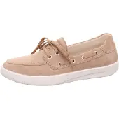 Legero Silence Damen Komfortschuhe aus Veloursleder Crepe (Beige), 2-000458-4150