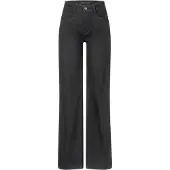 MAC - Damen 5-Pocket Jeans, WIDE Authentic (5228-90-0387L), Größe:W42, Länge:L32, Farbe:black black (D999)