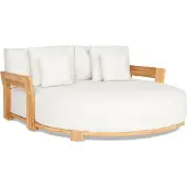 Suns Vento Daybed Teak/Stoff