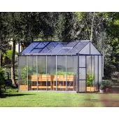 Canopia Aluminium Gewächshaus Glory 46 Anthrazit 364x244x268 cm