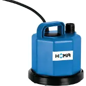 Homa Flachsaugerpumpe C80W ohne Schwimmer