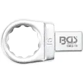 Bgs 6902-16 Einsteck-Ringschlüssel, 16 mm e 9 x 12 mm