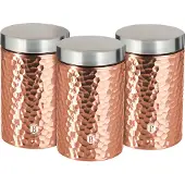 Berlinger Haus BERLINGERHAUS Lebensmittelbehälter 3er-Set Primal Rosegold Metallic Line BH-6715