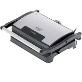 Adler AD 3052, Schwarz, Stahl, Rechteckig, Feuerrost, 230 x 145 mm, 1200 W, 220-240 V