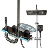 OEM Duscharmatur-System, Digitale Anzeige, Ambientebeleuchtung, Digitales Umgebungslicht B