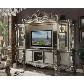 AEA Wohnwand TV-Wand Anbauwand Wohnzimmer Schrank Geschnitzte Möbel Regal Klassisch